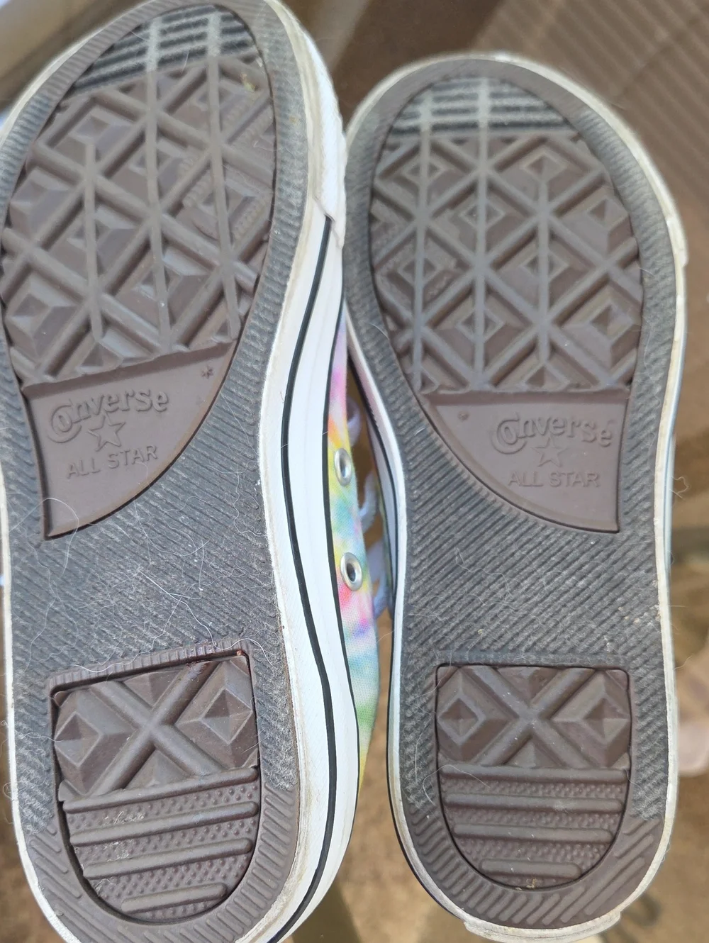 Converse Tie-Dye Canvas Sneakers - Multicolor with White Laces